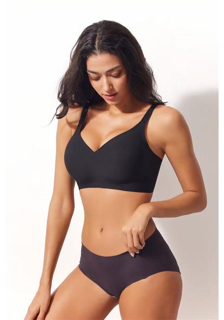 Nahtloser Push-up-BH für übergewichtige Frauen - Ohne Bügel, Seitenhalt