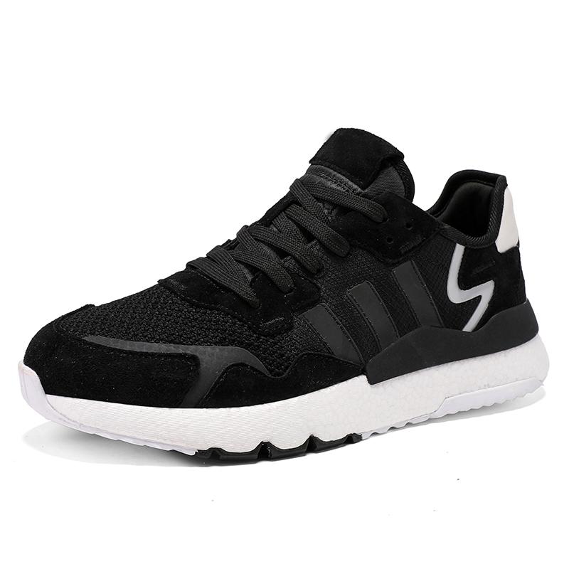 

Новые амортизирующие кроссовки для бега Мужская повседневная обувь 38-45 44 чёрный