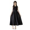 Girls Summer Sleeveless A Line Cotton Dress For Big Kids