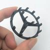 2025 Hot 52mm 58mm ABS Chrome Black Star Logo Mercedes Steering Wheel Logo Sticker For Mercedes Benz C E S Class W253 Emblem Acc
