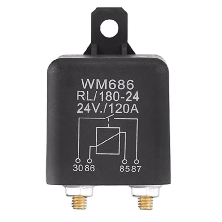 Intelligent Home Compatible 24 Volt Auto Relays 200 Amp Power Relays Easy to Use Designs for Extreme Temperature Conditions