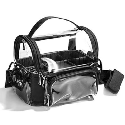 Portable Cosmetic Bag Makeup Bag Large Capacity Makeup Brush Holder Clear Toiletry Bag Travel Wash Bag Makeup Brush Bag