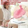 Adult Sex Toys Dragon and Phoenix Cushion Vibration Massager Anal Tamponade and Massage of the Perineum