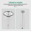 Xsdjasd French Horn Mouthpiece Kit Includes 1 French Horn Mouthpiece for Adults, Kids, and Beginners - B