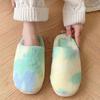 Fashion Shoes for Women Cute Home Platform Slippers Men Couples Winter Plush Slides Indoor Lovely Cotton Shoes Flat Fluffy Slippers