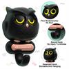 Owl-Shape Hook Multipurpose Hat Scarf Key Hanging Hook Wall Storage Rack Kitchen Bathroom Organizer Hanger
