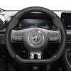 Suitable for Mg Breathable Hole Leather Matte Carbon Fiber Texture Steering Wheel Cover Suitable for Zs Mg3 Hybrid Luxury 2025