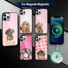 Cute Dachshund Bulldog  Phone Case For iPhone17,16,15,14,13,12,11 Plus,Pro Magnetic For Magsafe Wireless Charging