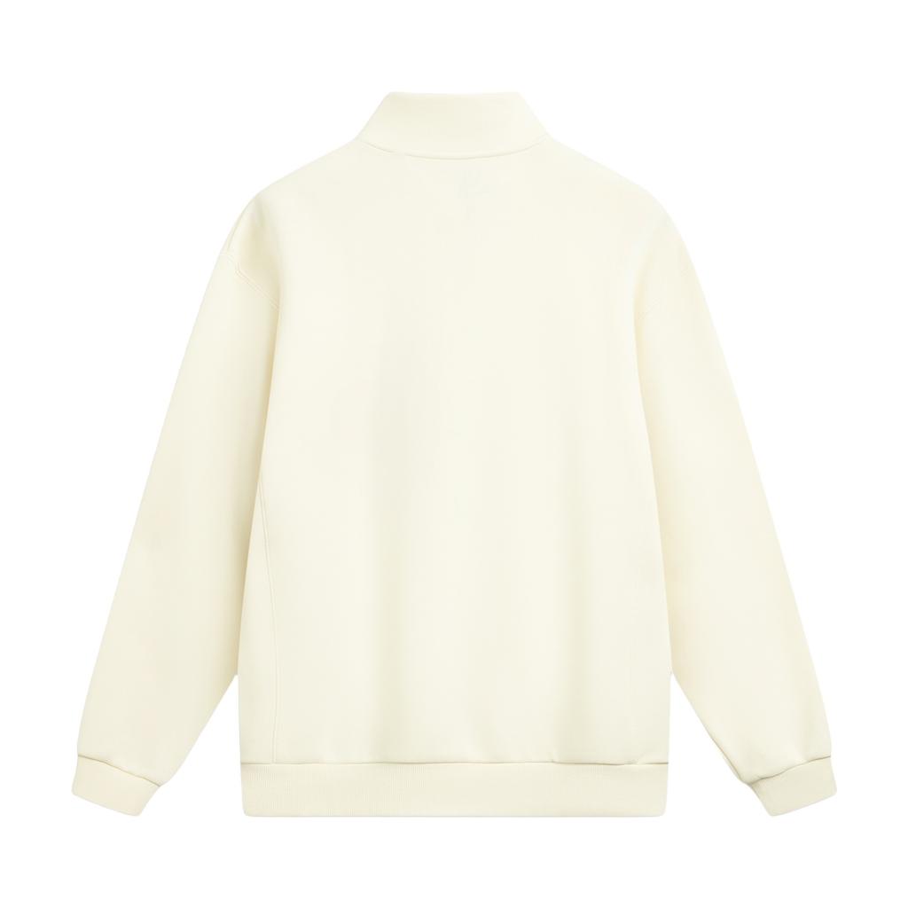 Li Ning Sports Trend Series Quick-Dry Cool Loose Stand-Up Collar Sweatshirt Unisex sweatshirt AWDW461-3