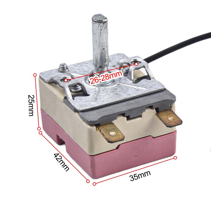Electric Radiator Thermostat Switch for Noodle Machines Controls Temperatures from 50 To 300 Degrees Celsius Efficiently