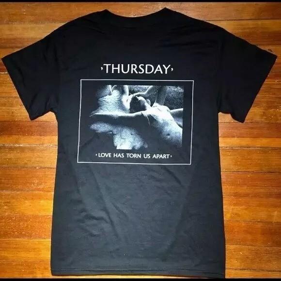 

Thursday Band Black T-Shirt Cotton Unisex S-4XL For Men Women BL1157 S