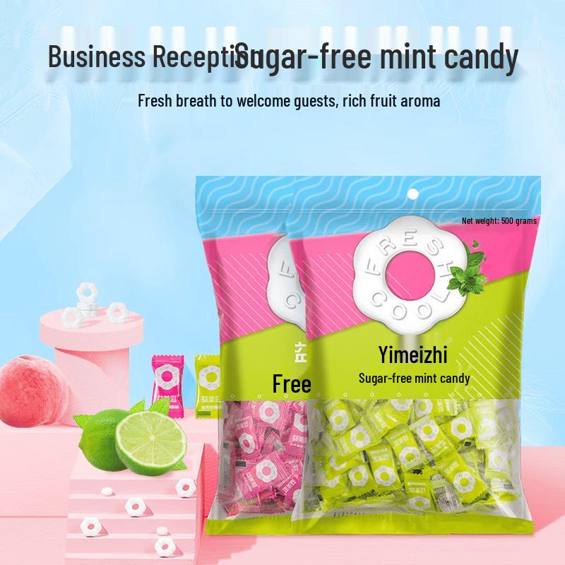 I MINT Sugar-Free Refreshing Mints (2 x 500g)