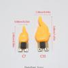 5Pcs LED Flashing Lights Party Decoration Light Bulb Accessories 3XUF