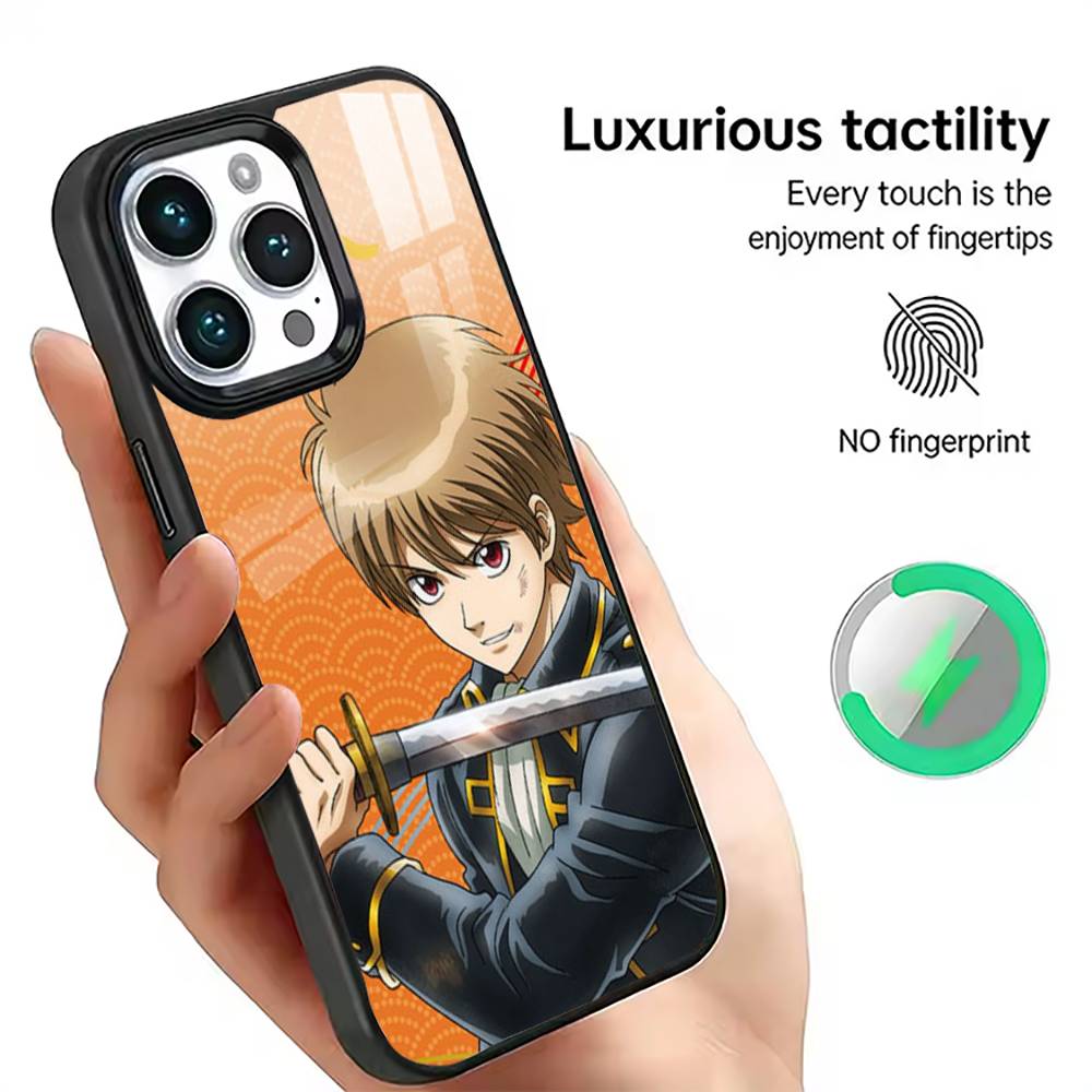

Gintama Okita Sougo Phone Case Magnetic with Magsafe Wireless Charging For iPhone17,16,15,14,13,12,11 Plus,Pro iPhone15PRO