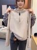 Stunning Stand-Collar Long-Sleeve Women's T-shirt – Autumn 2025 Chic & Slim