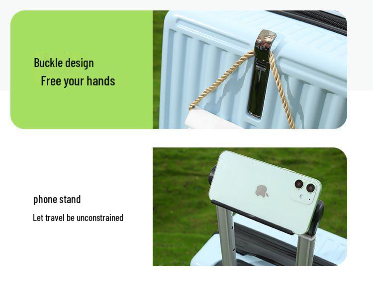 14-calowa Lekka Walizka Trolley Kabinowa z Zamkiem Szyfrowym dla Linii Lotniczych Spring