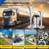 Double tube Integrated Electric Pump Air Horn with Relay 600DB Compressor Integrated Air Horn Car Horn