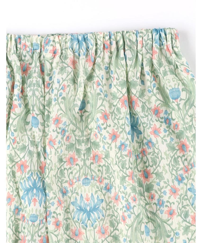 EP8074 Sleeve Long Cotton Willow Size M Wing/Wacoal Women's 3/4 Pajamas, Sleeves, 8/10 Length, 100% (Body), Fabric, Summer,