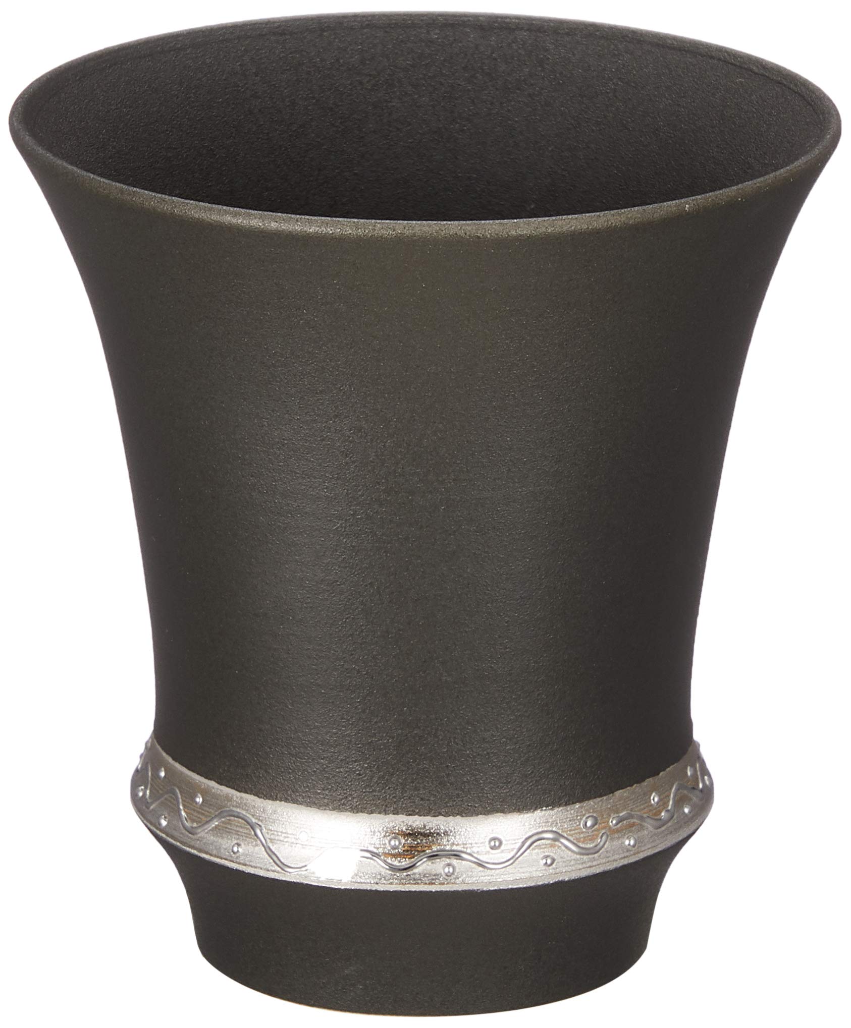 

Arita Ware Sake Oxidized Silver Diameter x 7cm 100ml Dishwasher Made in T815 SAKE GLASS Cup, (Reverse Shape), Approx. 6.7cm Height, Approx.