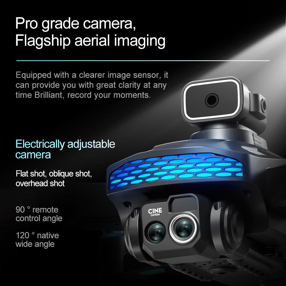 S160 Dual Camera Drone with Obstacle Avoidance and Screen