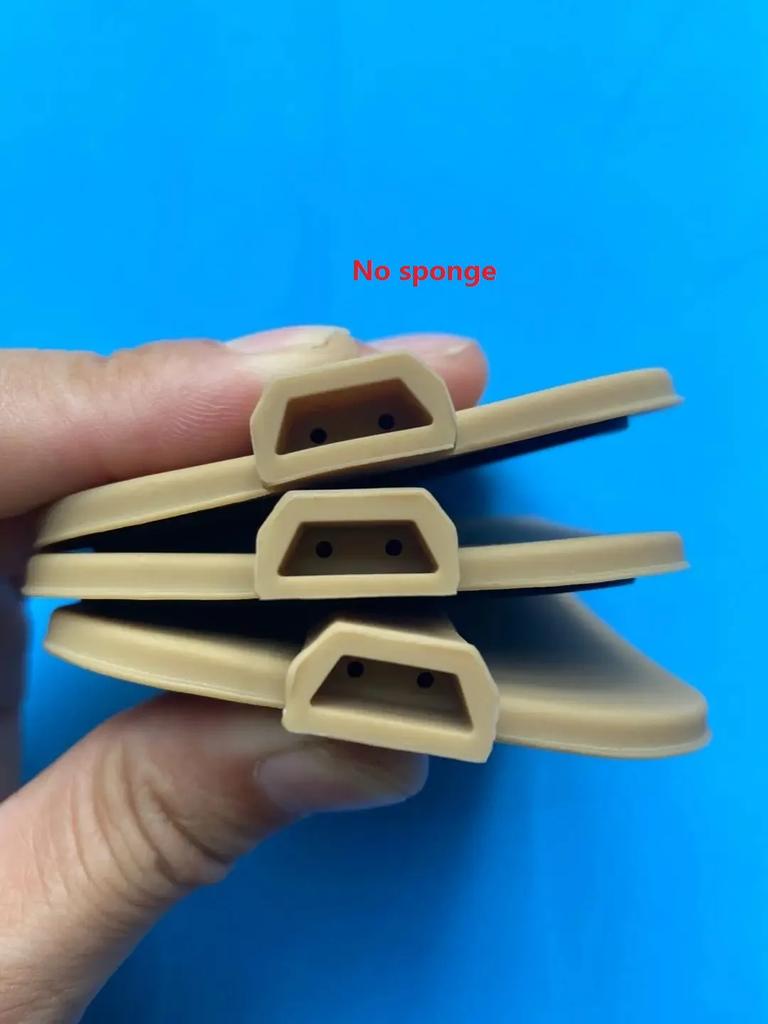 Silicone Micro-current Muscle Stimution Pad/2Pin or 3 Pin Cable,for Beauty/DDS Bioelectric Therapy/ Acid-base Massage Equipment