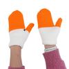 1Pair Cute Funny Goose Knitted Gloves For Women Winter Fleece-Lined Thickened Double-Layer Warm Coldproof Gloves