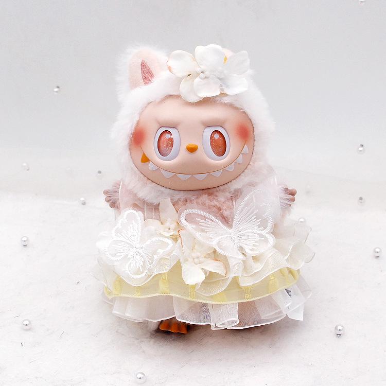 Labubu Plush Toy Pendant Doll Clothes (Generations 1-3; Doll Not Included)