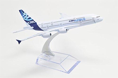 TANG DYNASTY 1/400 16cm Airbus A380 Alloy Airplane Model Toy