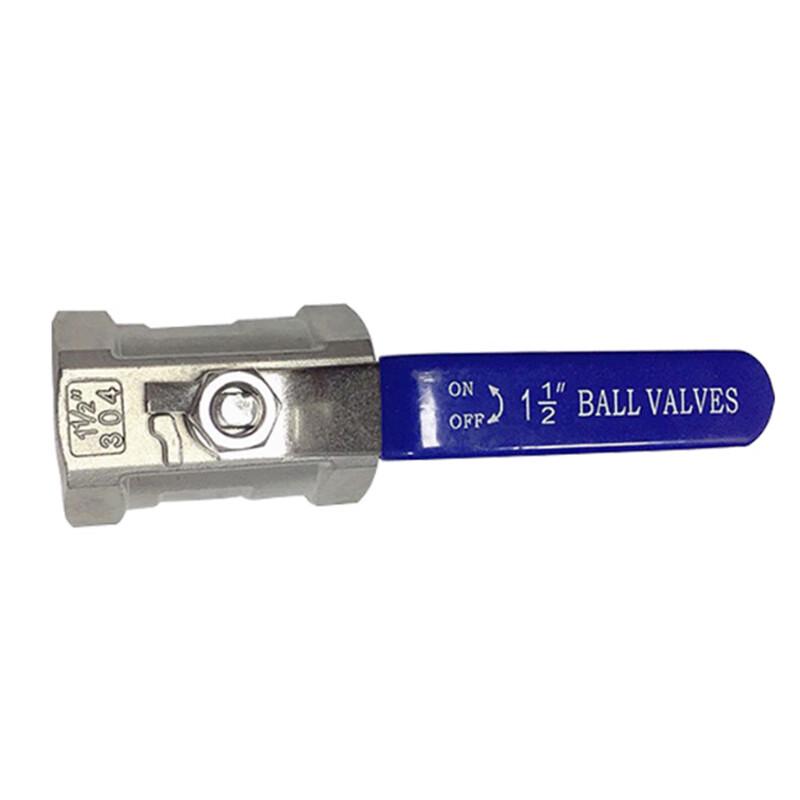 WST449 304 Stainless Steel One-Piece Ball Valve