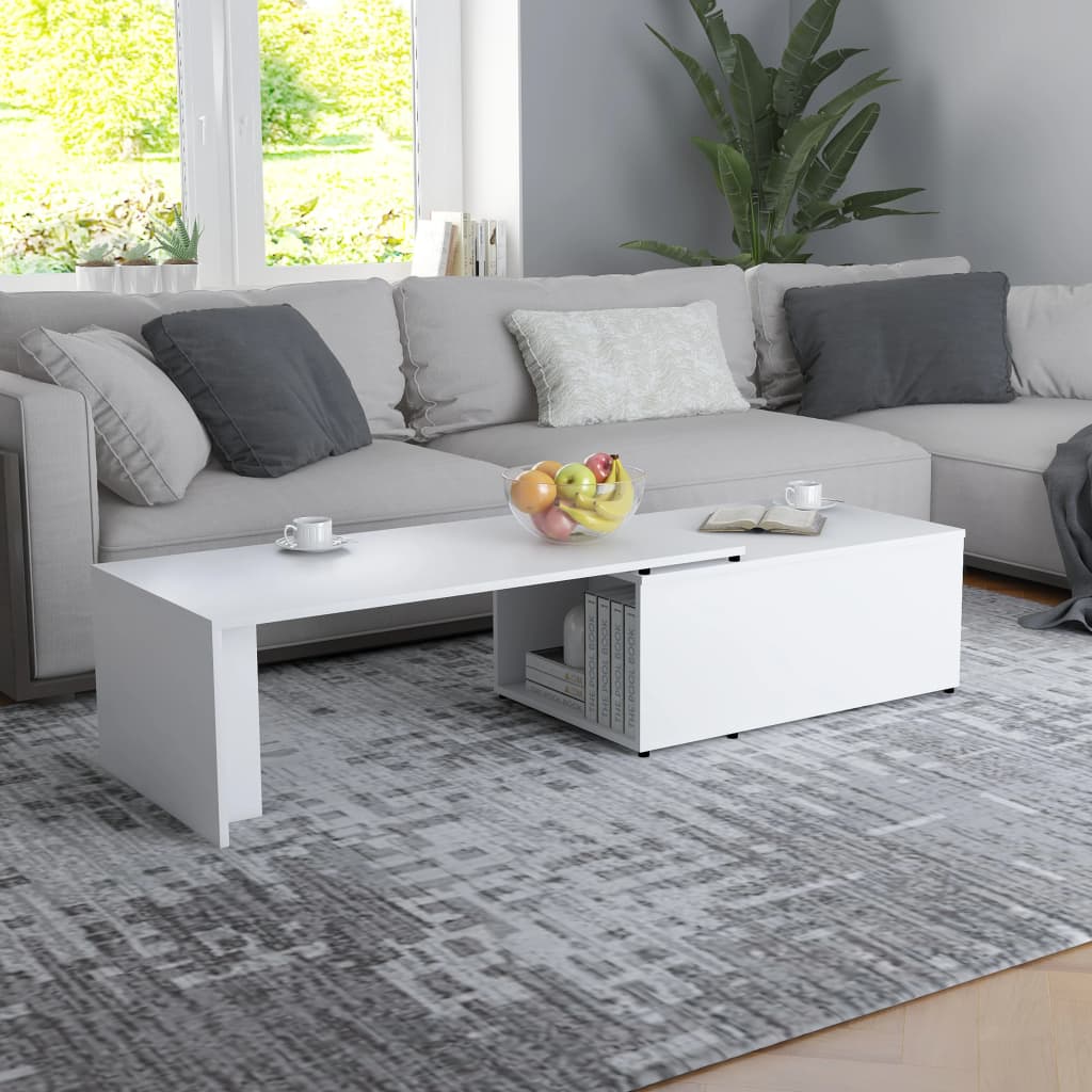 Moderner Wohnzimmertisch, Kreatives Design, Ausziehbarer Und Klappbarer Couchtisch, Designer-Sofatisch, 150x50x35 Cm