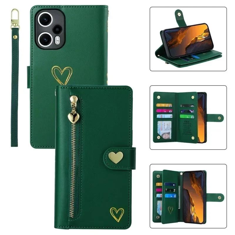 

Multi 9 Cards Wallet Case for Samsung Galaxy A56 A36 A26 A16 A06 S25 Ultra S24 A55 A35 A15 Zipper Leather Wrist Strap Flip Cover Galaxy S22 5G