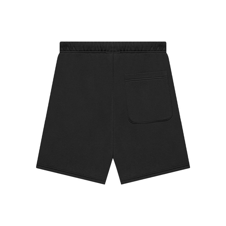 Fear of God Essentials SS21 Sweatshorts with Letter Print Unisex Bottoms Stretch-Limo Black FOG-SS21-565