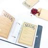 1 Set 50pcs Self-Sealing Garden Seed Envelopes Home Garden Storage Organizers Binder for Easy Planting And Care