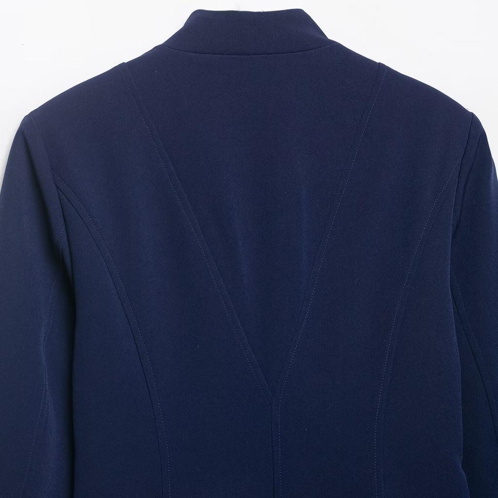 2026 Spring New Product European and American Cross-border Women's Clothing Street Fashion Beaded Splicing Jacket W039 8072