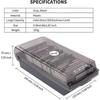 Business Card Organizer With Dividers And Tabs (for 500 Cards)