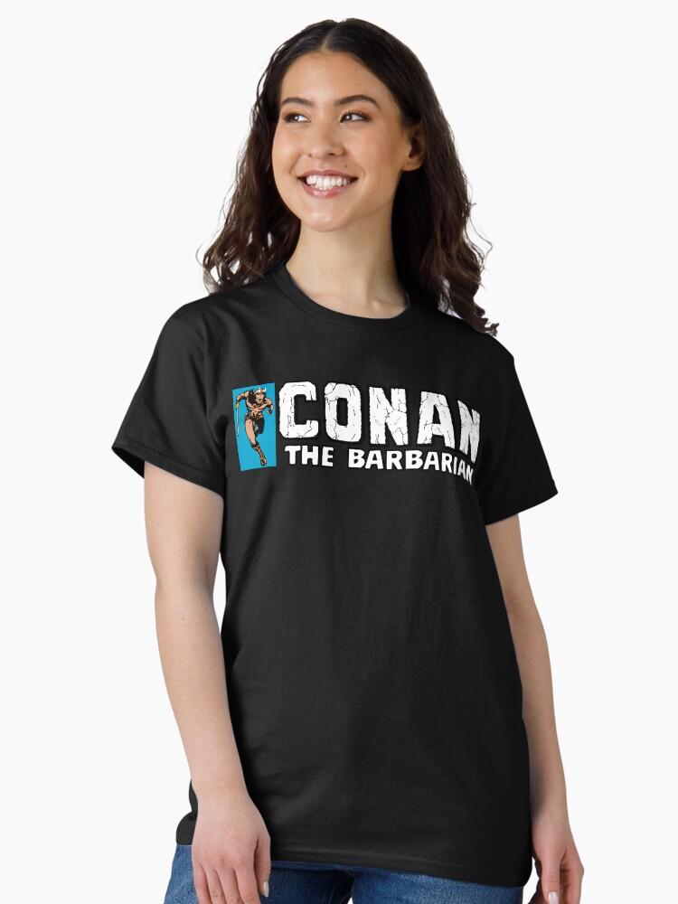 Conan the Barbarian CONAN THE BARBARIAN TITLE ART REPRODUCTION Classic Unisex T-Shirt