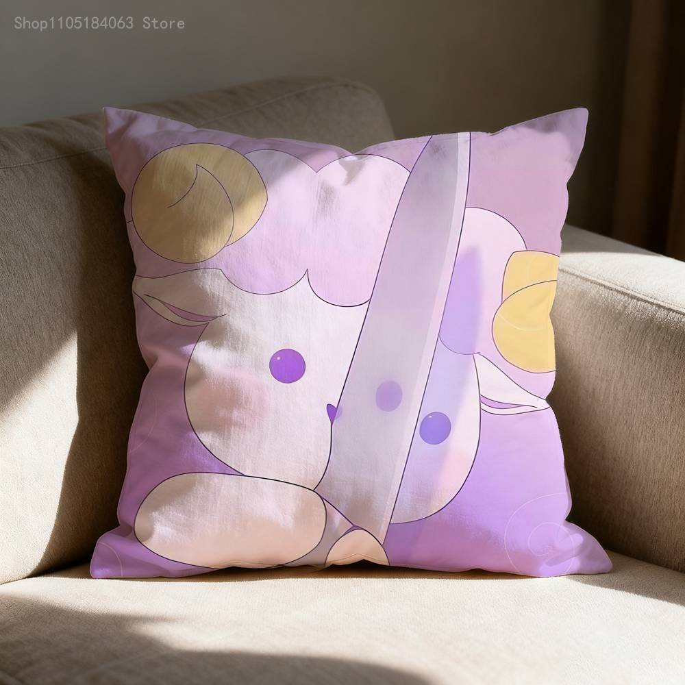 

O-Obey M-Me Pillowcases Bedroom Living Room Sofa Home Decor Polyester Cushion Cover with Zipper 30cmx30cm