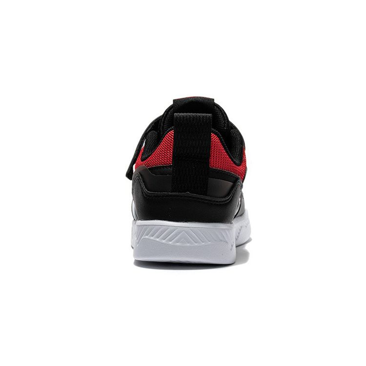 Li Ning Casual Comfortable Shock Absorbing Wear Resistant Lightweight Low Top Kids Skate Shoes Kids Sneaker Black YKCS032-1