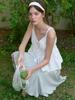 Liel Soop Layered Sleeveless Blouse (White)