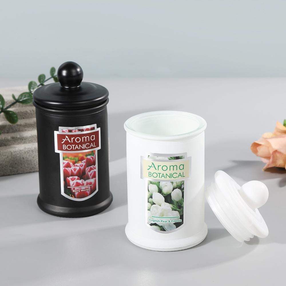 Colorful Tea Can Soy Wax Scented Candle Home Unscented Souvenir Candle