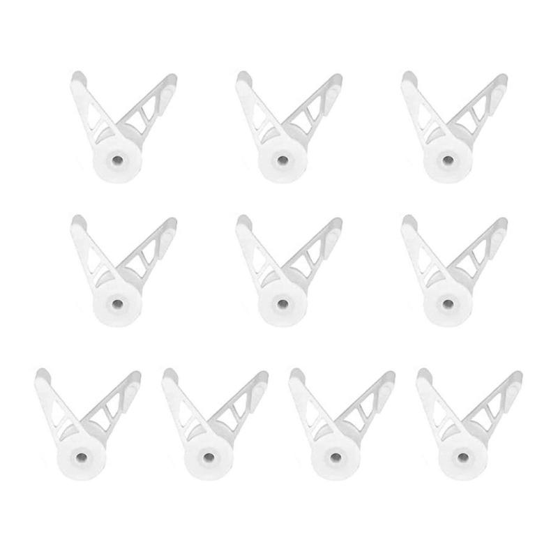 

360 Degree Plant Trainer Bender Plant Support Guides for Plant Clip Bending Tool Adjustable Plant Stem Training Clip білий