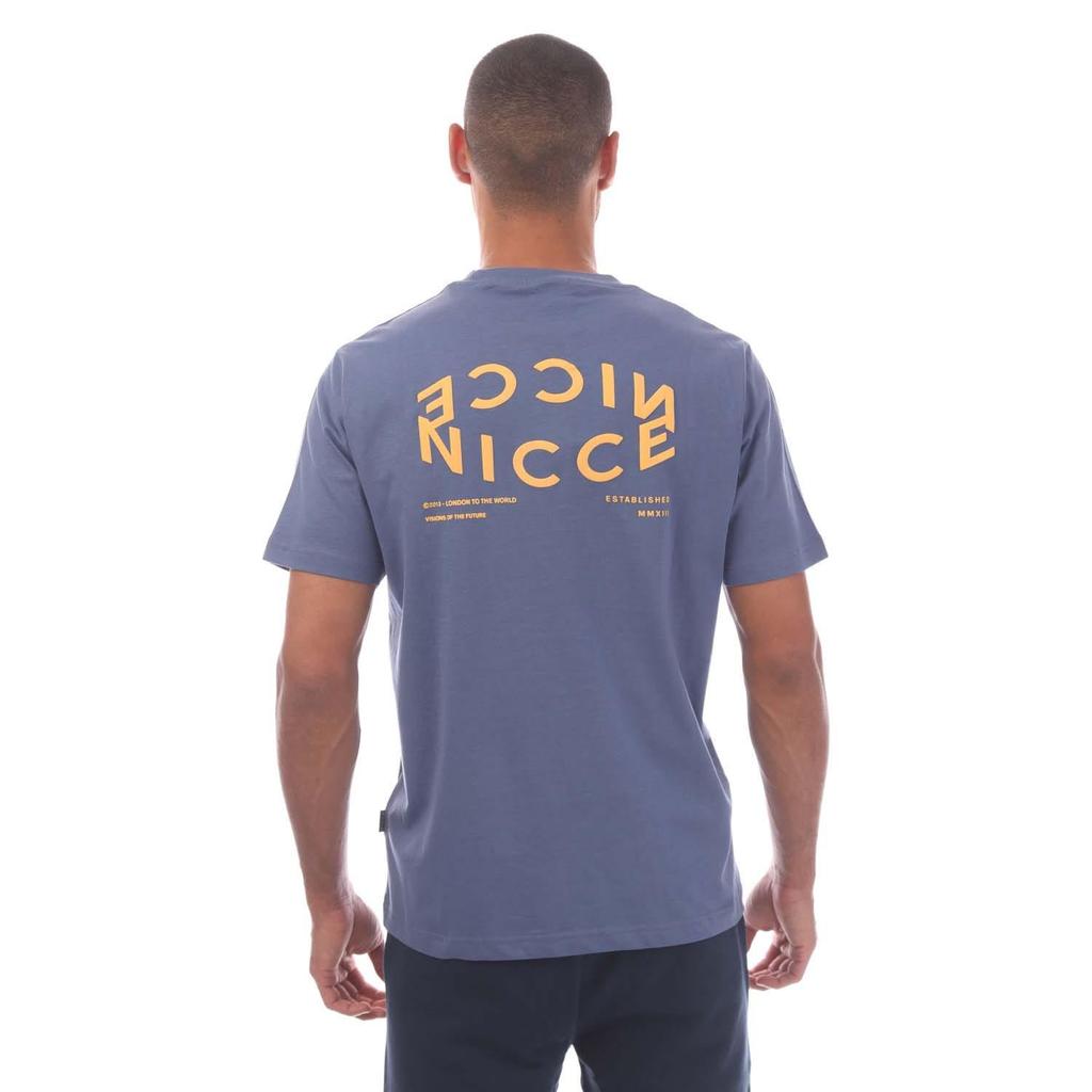 Nicce Mens Tanetta Logo T-Shirt