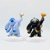 Cute Creativity Toy Model Blue Stitch Action Statue Doll PVC Desktop Decoration Collection Toy Gift Anime Peripheral