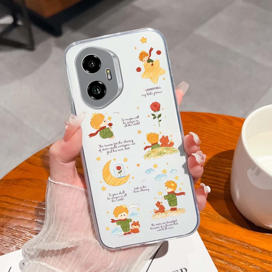 Silicone Soft TPU For Huawei Honor 300 Pro 70 200 Lite X5B Plus X6 X6B X6S X8 Back Cover Fashion Pink Bow Tie Pattern Transparent Anti Slip For Huawei