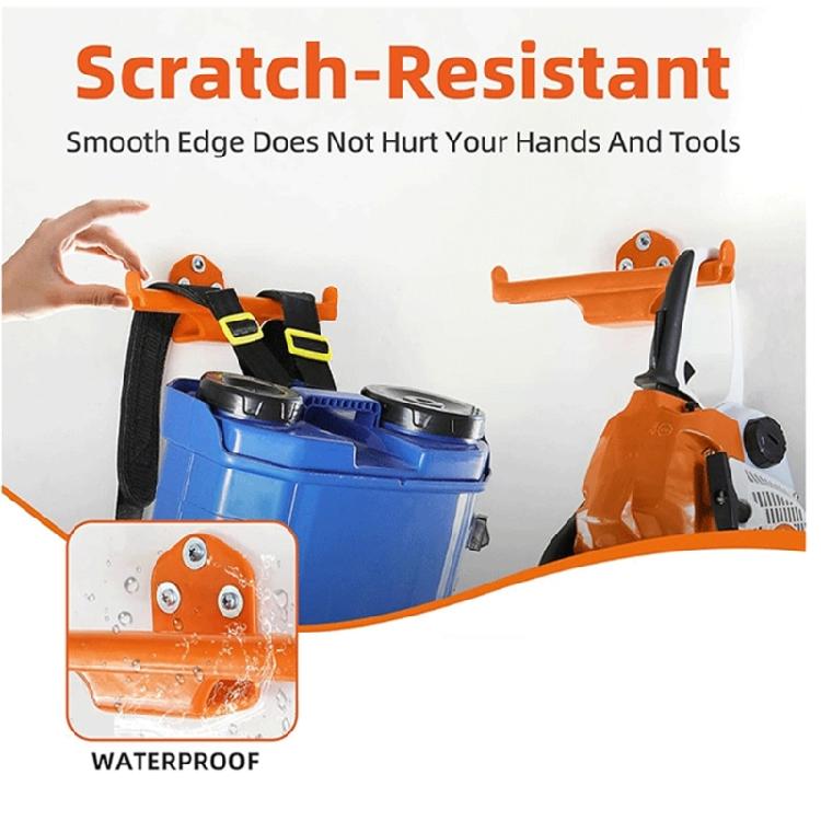 1/2Pcs Backpack Leaf Blower Hanger Organization Storage Rack Backpack Sprayer Wall Mount Rack Chainsaw Wall Stand