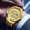 Luminous Calendar Men'S Hand, Fashion Business Quartz Watch, Non-Mechanical Watch Couple Watch