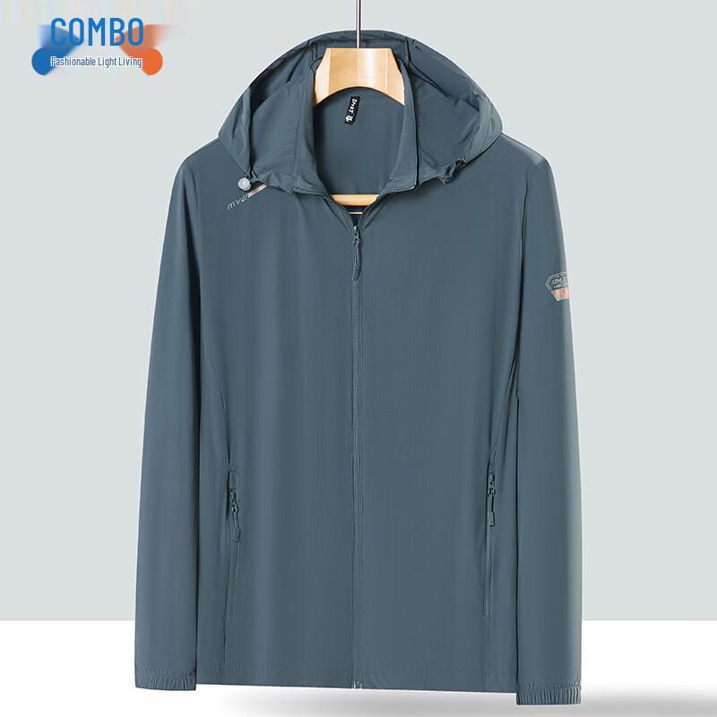 

Kangbo Men s Summer Ice-Feel Sun Protection Fishing Jacket 2XL