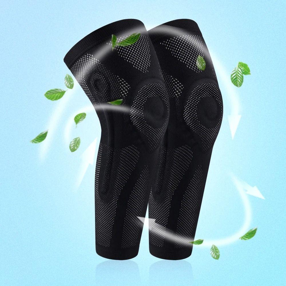 Patella Gel Pads Knee Brace Support Long Kneepad Knee Protector  Volleyball Running