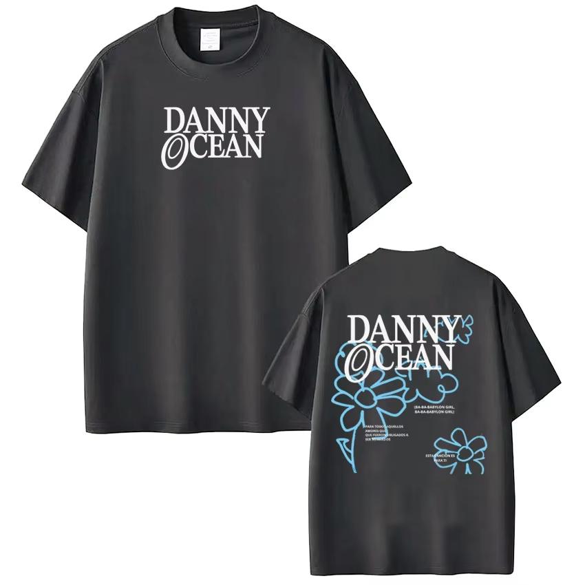 Rapper Danny Ocean 2026 Fashion Print Tee Men Women Aesthetic Trendy TShirt pure Cotton Casual Tshirt Springsummer Streetwear