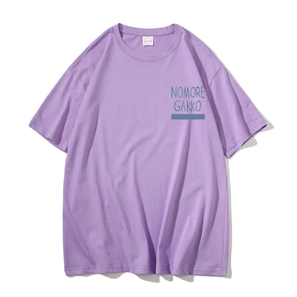 Sevimli Komik Anime BOCCHI THE ROCK Gotoh Hitori Grafik T-shirt Yaz Unisex Kadın Büyük Boy Unisexga Tees Unisex % 100% Pamuk Tshirt